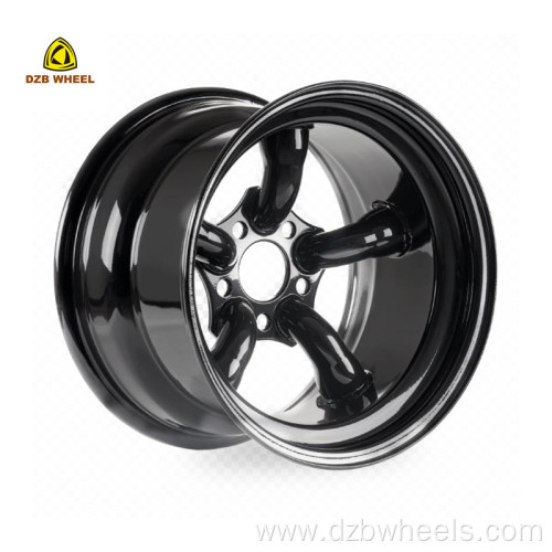Steel Wheels 17x7 Offroad Black Steel Wheel Rims